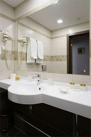 Гостиница Орион Владимир Стандартный двухместный номер с 1 кроватью или 2 отдельными кроватями-13